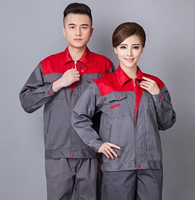 2019年春季新款工人勞保服工程服定做