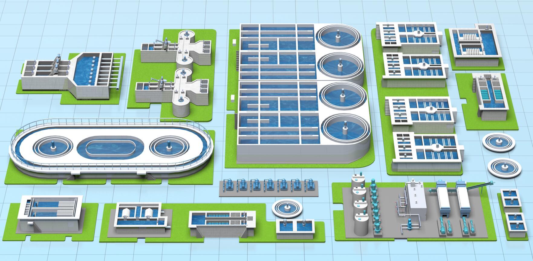 當科技遇見詩意 水廠3D效果圖中的白襯衫少女